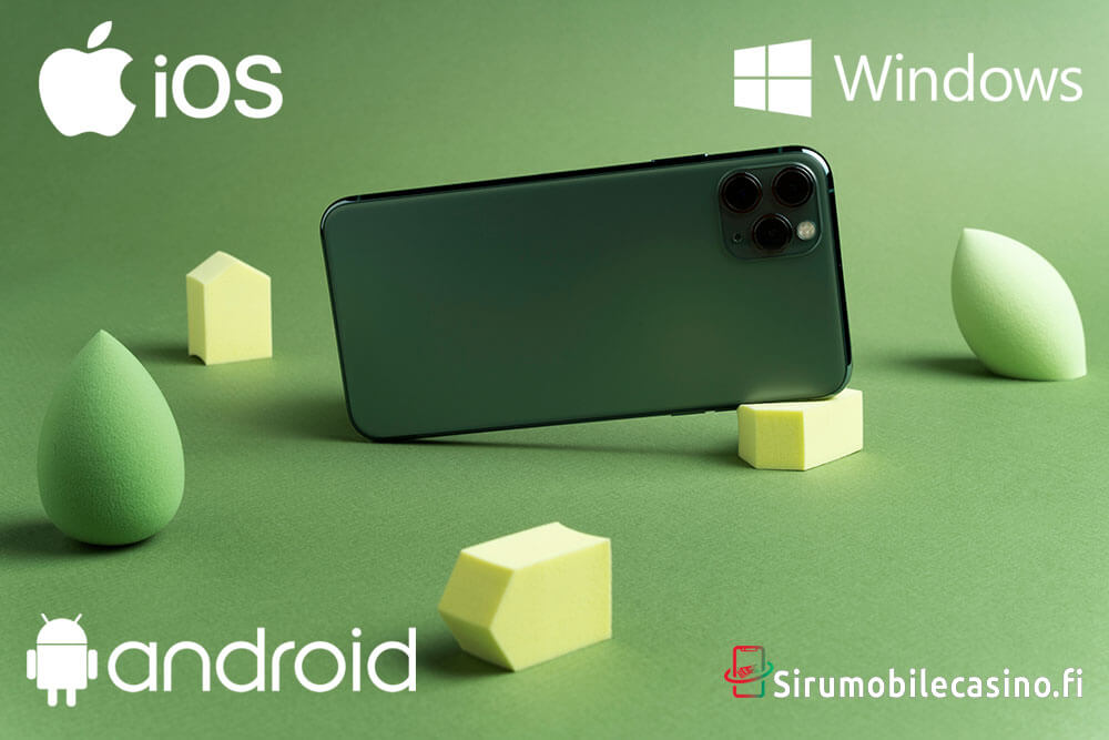 Android, iOS ja Windows mobiilikasinot