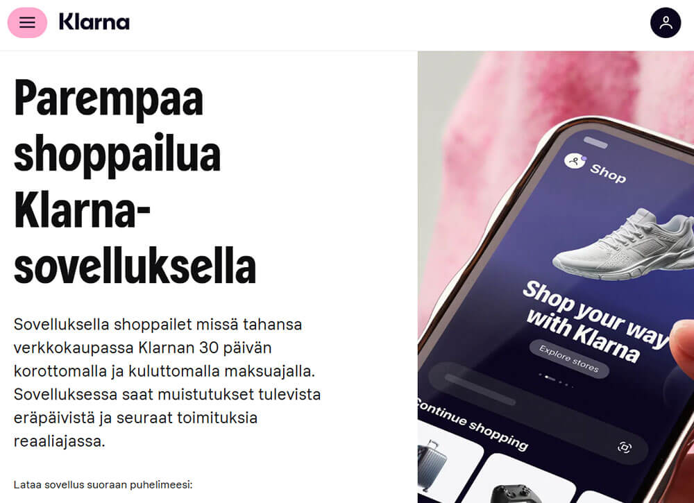 Klarna sovellus